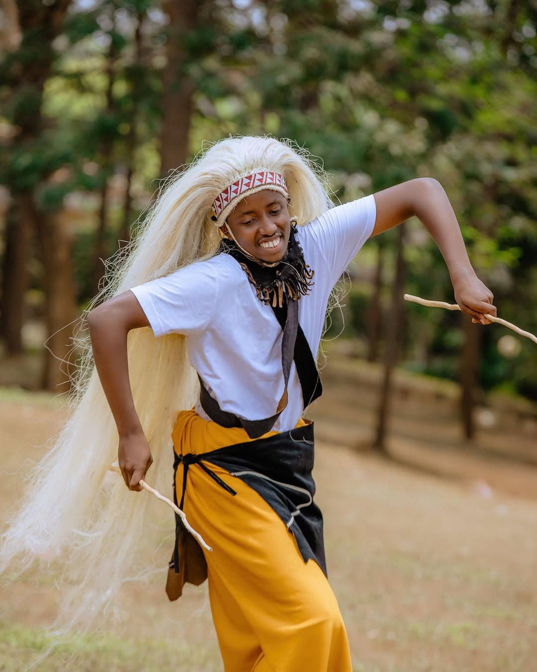 Innovation summit with traditional Rwandan performance