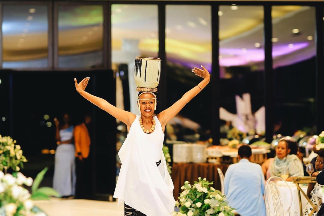 Corporate team participating in cultural workshop