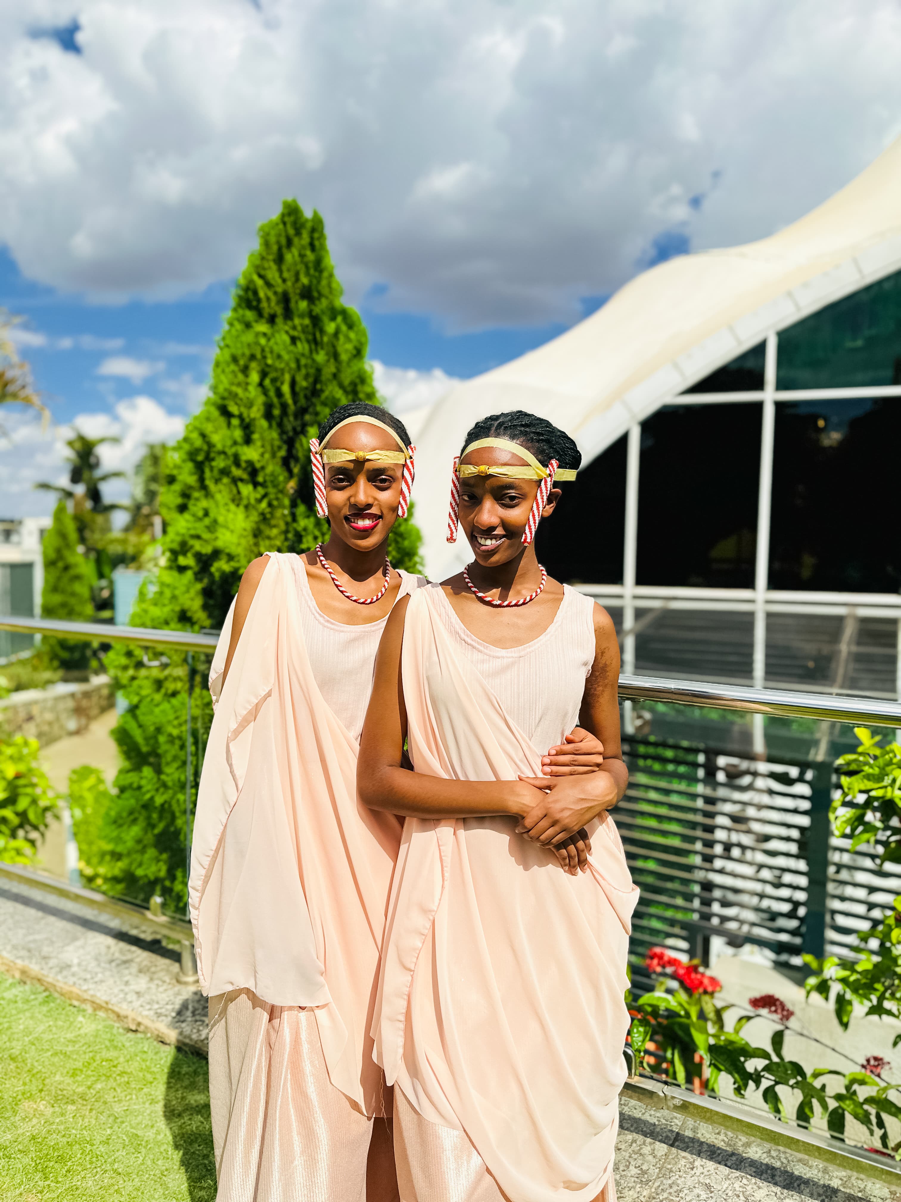 Ang and Lis wedding moment with traditional dress