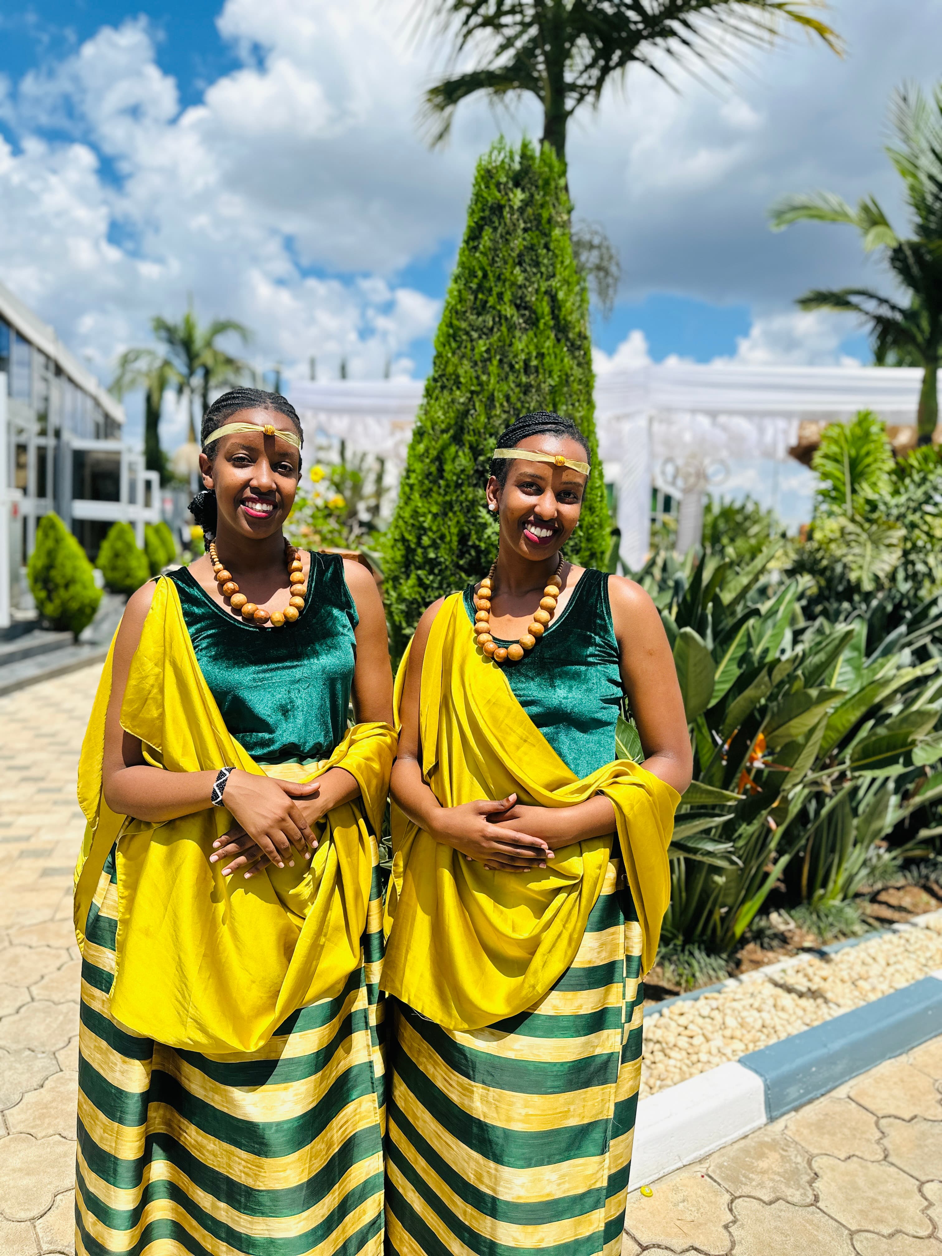 Traditional Rwandan dancers